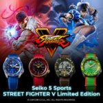 Seiko Street Fighter V de Seiko Serie 5 Sports - Edición Limitada