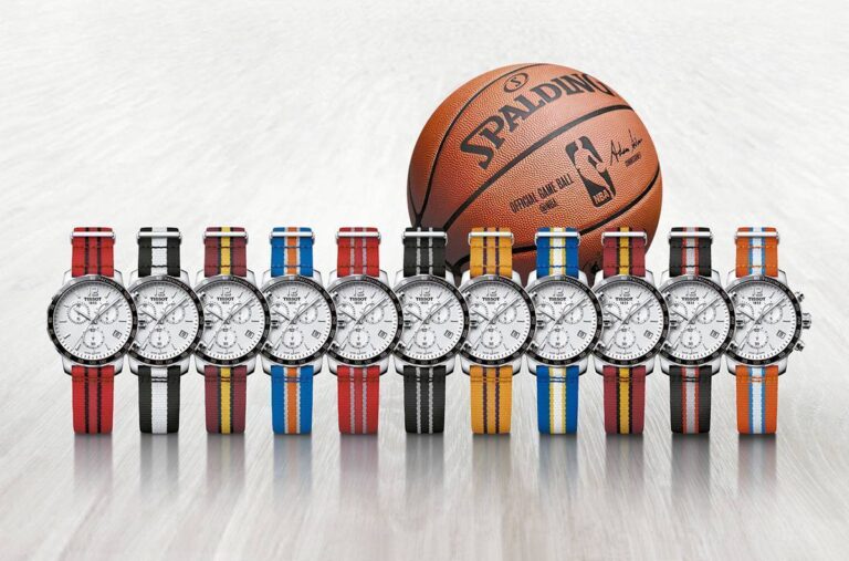 Colección de Relojes Tissot NBA Edición Especial al detalle