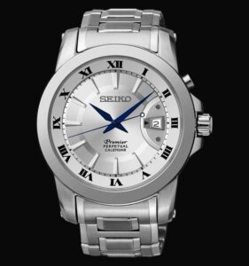 Seiko modelo SNQ139P1 Premier Calendario Perpetuo