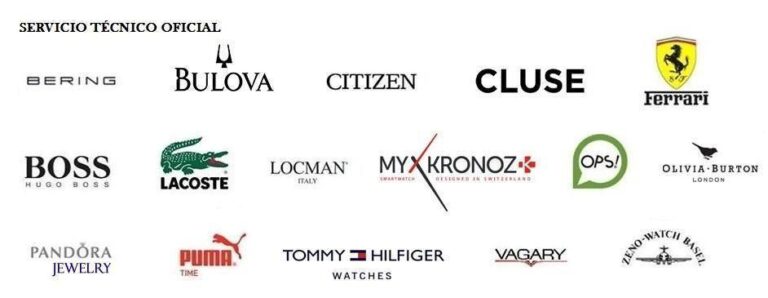 Servicio Técnico Oficial Citizen, Hugo Boss, Tommy Hilfiger