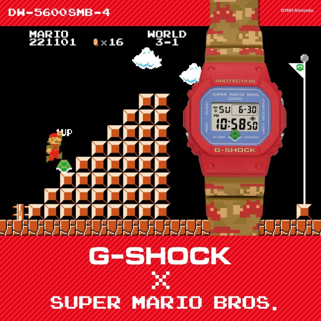 Casio Super Mario Bros G Shock